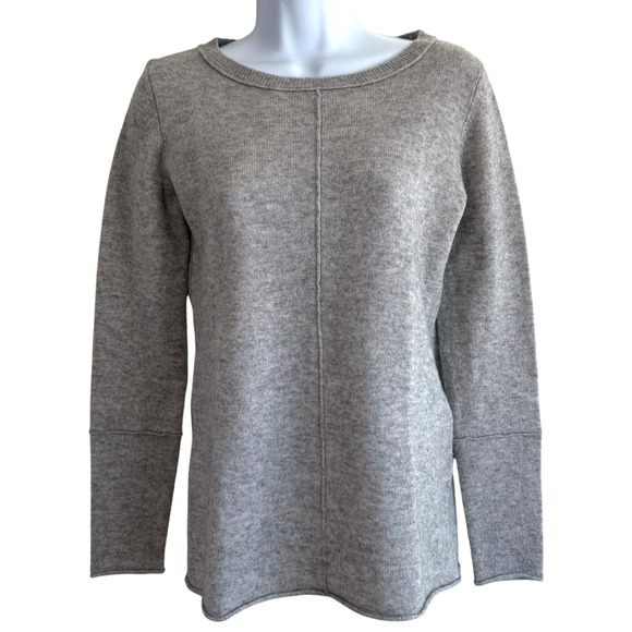 Philosophy Sweaters - Philosophy Dane Lewis Cashmere Boatneck Sweater Light Gray Size S Quiet Luxury